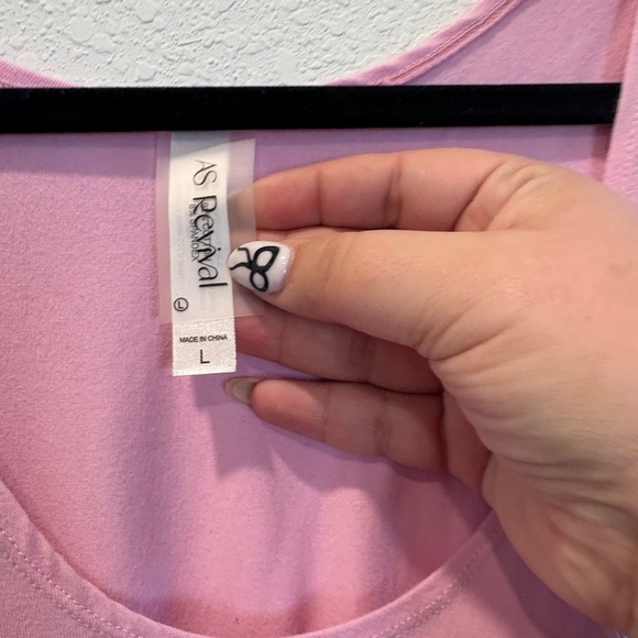 Pink Sleeveless Jumpsuit - Picture 6 of 8